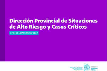 Un informe muestra los casos abordados por violencia de género.
