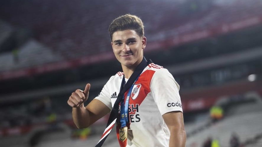 Julián Álvarez, la figura de River que se aseguró su lugar en la Copa Libertadores tras obtener el Torneo Socios.