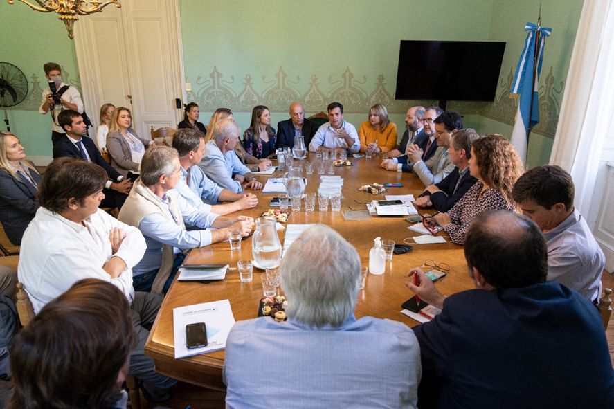 Legisladores de Juntos recibieron a las entidades del campo.