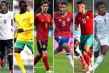 Los seis jugadores más jóvenes del Mundial Qatar 2022.