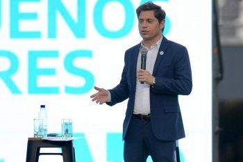 Los cuatro anuncios de Kicillof en La Plata