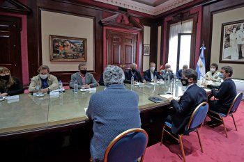 Axel Kicillof había recibido a representantes del campo en la Casa de Gobierno.