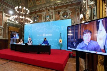 Kicillof anunció la nueva etapa de aislamiento.