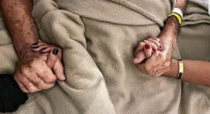 La foto que publicó en su cuenta de Twitter Cora Reutemann, la hija del 