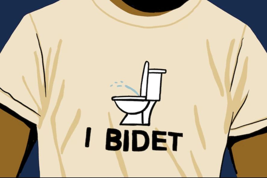 La imagen que ilustra el artículo del diario Washington Post sobre el bidet lo confunde con un inodoro con chorrito