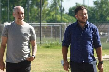 foto impensada y ¿cambio de bando? larreta se junto con brancatelli