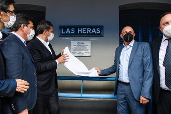 tras 6 meses y con vias seguras, vuelve el tren a las heras
