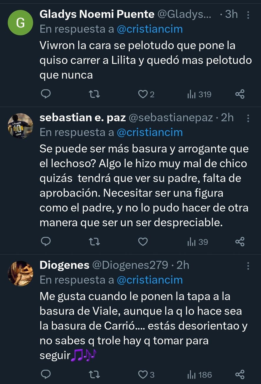 Las opiniones en redes sociales sobre la intempestiva llamada de Elisa Carrió a Jonatan Viale en donde hasta citó el Holocausto judío 