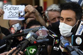 Leopolodo Luque, dio un nuevo parte médico de Diego Maradona