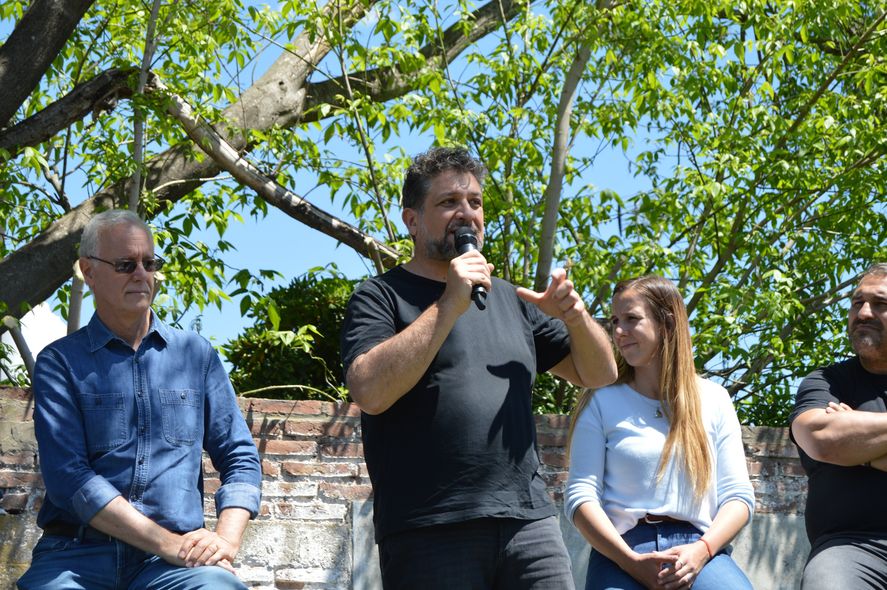 Luis Arias, candidato del Frente de Todos de LA Plata en estas elecciones legislativas