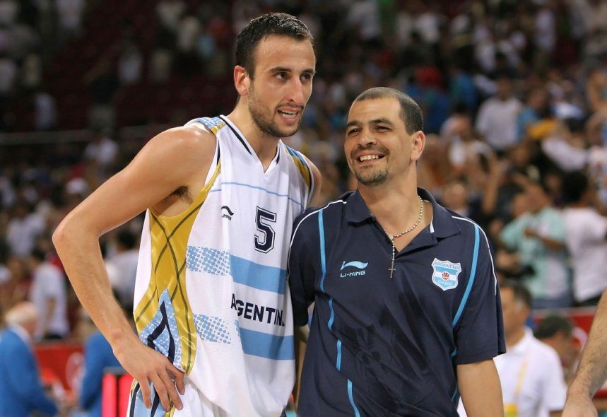 Manu Ginóbili hizo historia en la NBA y también en la Selección Argentina.