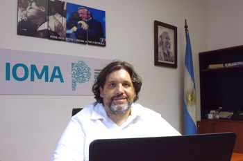 Funcionario de IOMA cruzó al titular de la Agremiación Médica Platense