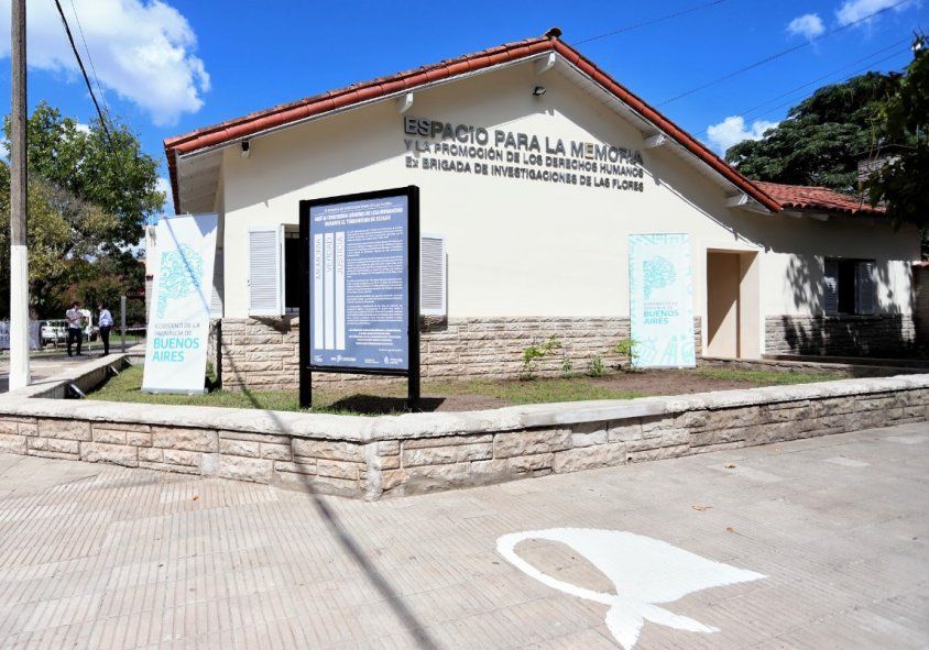 El nuevo espacio de la memoria de Las Flores