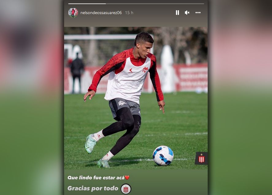 La historia que compartió Nelson Deossa para despedirse de Estudiantes.