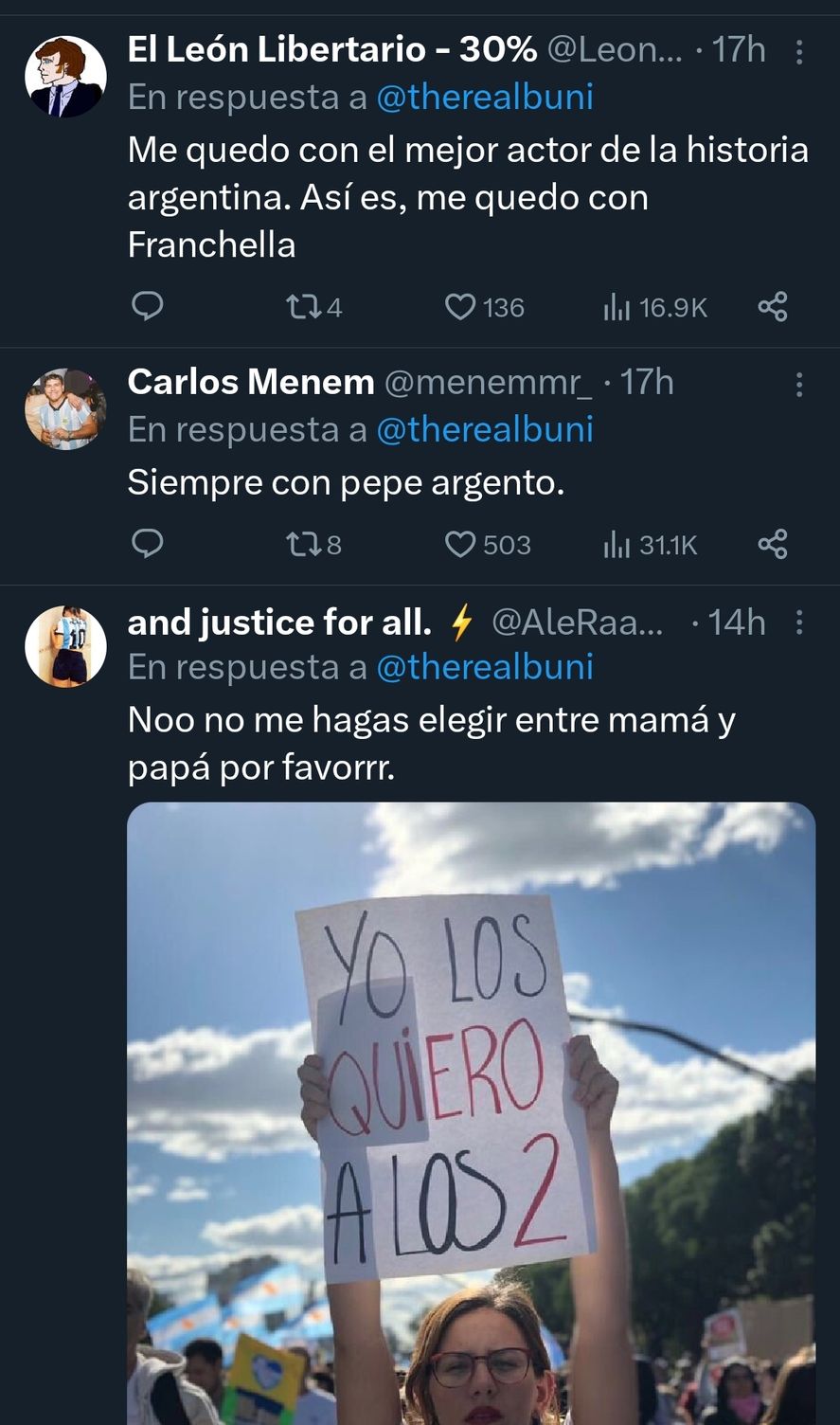 Opiniones en redes sociales sobre la controversia política generada este viernes de veda electoral por las películas sobre la Selección Nacional, que cuentan con la narración de Guillermo Francella y de Ricardo Darín 