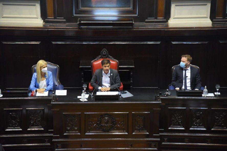 Ya se prepara la Asamblea Legislativa para el cuarto discurso de Axel Kicillof