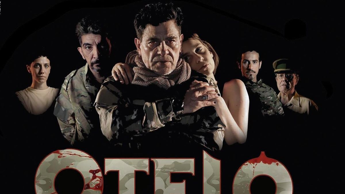 Juan Palomino, protagonista de la obra Otelo en el Teatro La Comedia de
