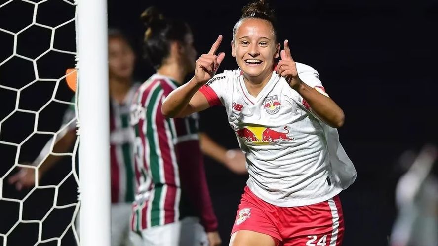 10 goles marcó Paulina Gramaglia en Bragantino, camino al ascenso en Brasil.