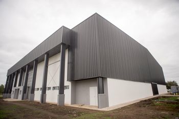 El polideportivo que inaugurará hoy Alberto Fernández