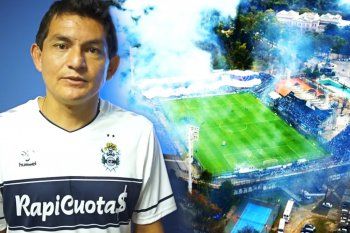 El Pulga Rodríguez, nuevo refuerzo de Gimnasia, jugó cinco veces en el Bosque como rival del Lobo.
