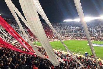 El Monumental en la previa de River vs. Estudiantes por el Torneo de la Liga Profesional