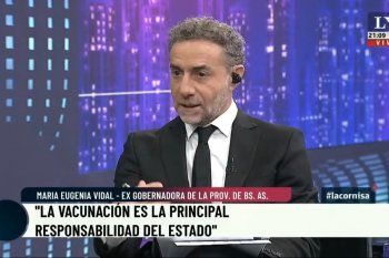 Luis Majul le pidió definiciones rápidas a María Eugenia Vidal para su candidatura 