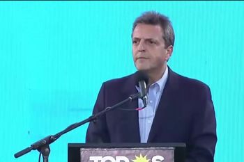 Sergio Massa celebró el resultado de las elecciones