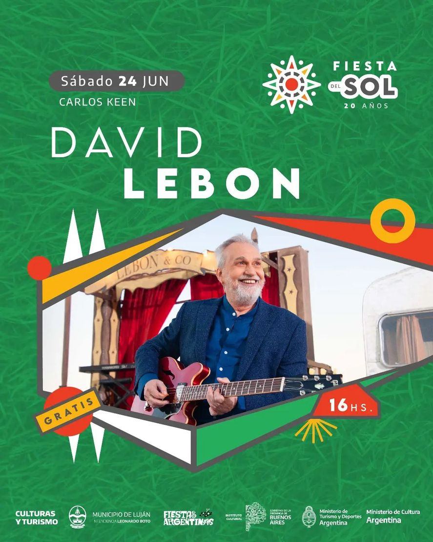 Este sábado y domingo se realizará la 20° Fiesta del Sol en Carlos Keen, partido de Luján, con espectáculos, gastronomía, artesanías y mucho más.