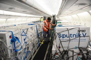 Este domingo llega el principio activo para comenzar laproducción argentina de la Sputnik V.