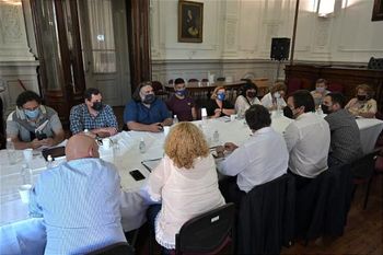 gremios docentes reunieron a salud y educacion en la previa de las clases