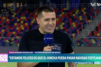Román festejó un nuevo título con Boca y en las redes descubrieron su nueva cábala.