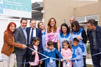 Victoria Tolosa Paz inauguró un nuevo Espacio de Primera Infancia en Florencio Varela 