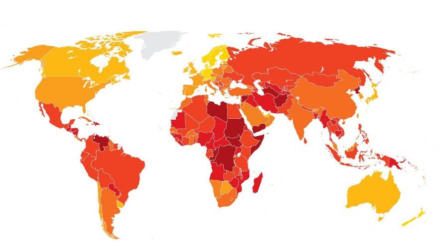 Una mirada global del cuestionado ránking de la corrupción