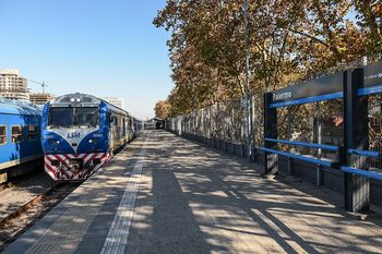 el servicio del tren san martin funciona con demoras y cancelaciones