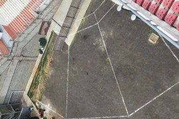 Estudiantes ya delineó el terreno en 57 y 115 para la nueva tribuna
