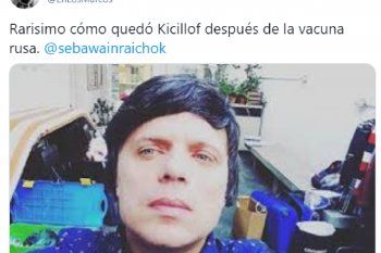 La vacunación de Axel Kicillof con la Sputnik V desató una catarata de memes.
