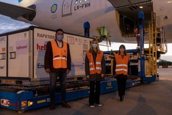 Parte el segundo vuelo de Aerolíneas con destino a China para traer más vacunas Sinopharm