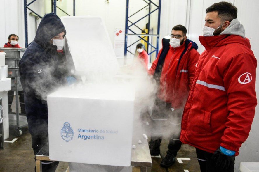 Argentina continúa recibiendo vacunas contra el coronavirus