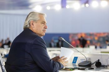 Alberto Fernández llevó a Glaslow la agenda de la deuda con el FMI