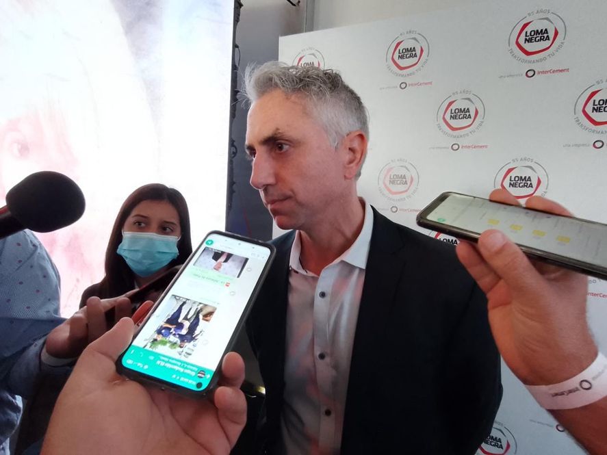 Sergio Faifman, CEO de Loma Negra, presente en Olavarría
