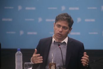 Axel Kicillof convocó a pensar obras a 6 años - Foto: Daniel Olivero para Infocielo