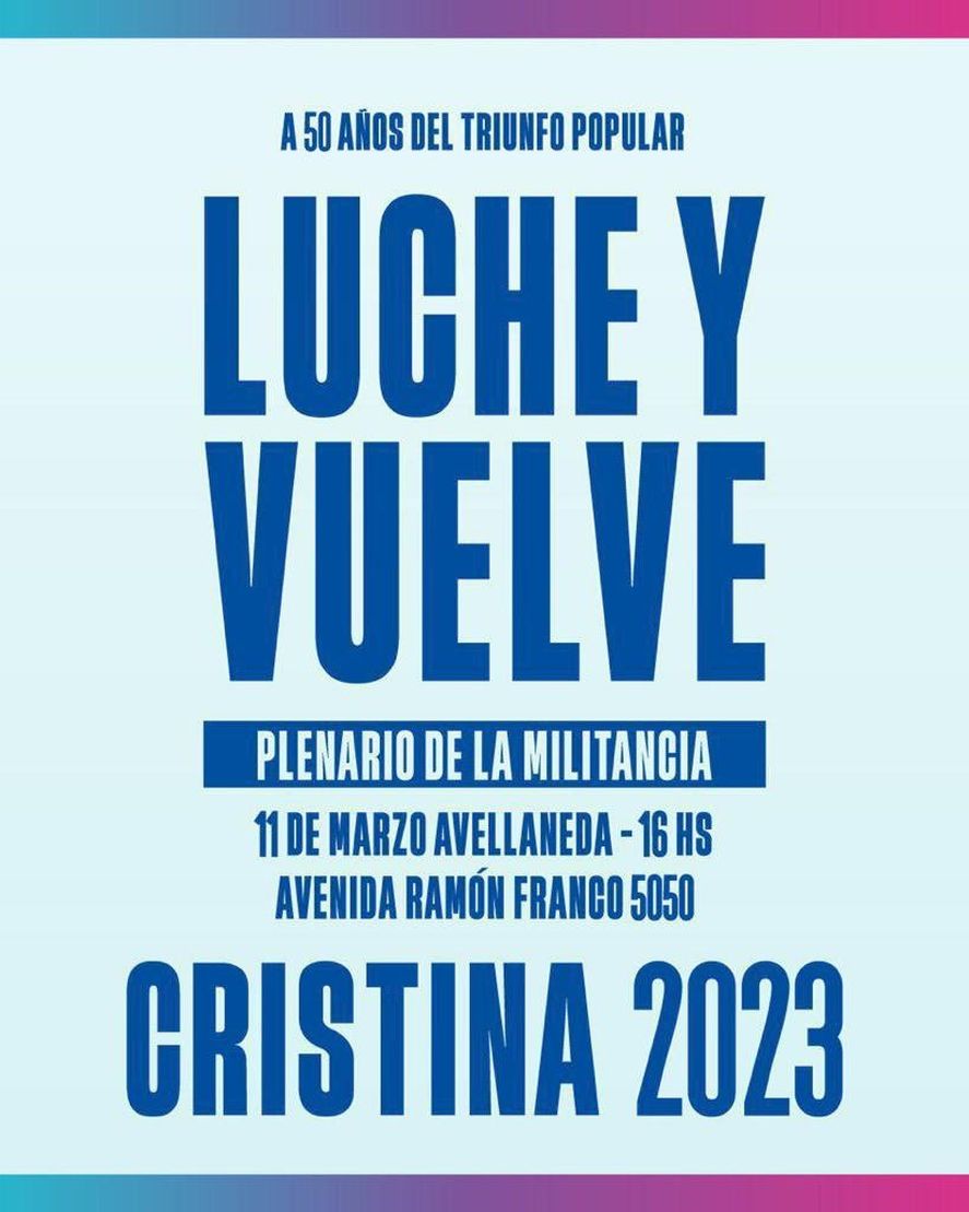 Se cumplen 50 años del tercer triunfo de Juan Domingo Perón y la militancia K sacará a relucir el 