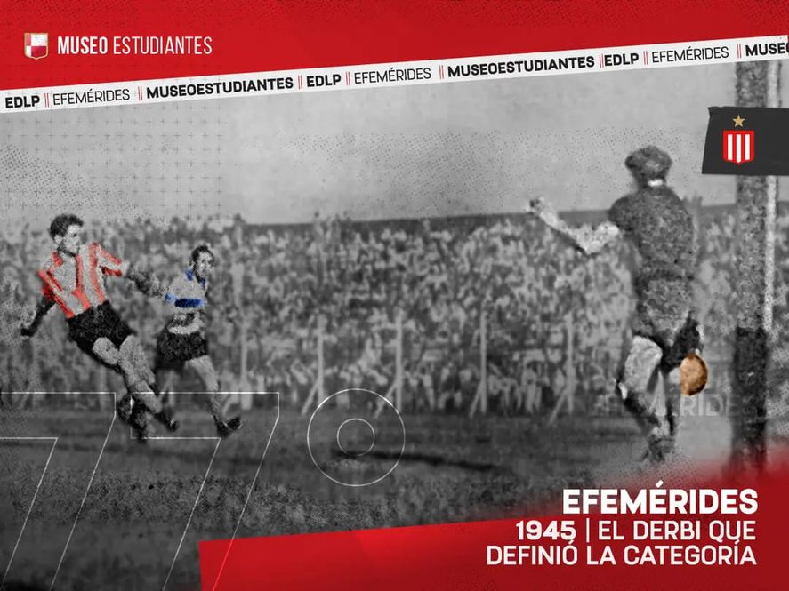 Una publicación del Museo de Estudiantes sobre ese Clásico, en redes sociales en 2022.