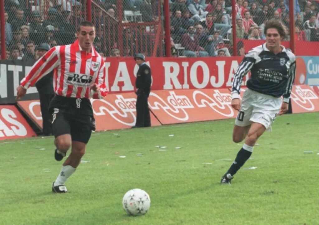 Lionel Scaloni Estudiantes vs Gimnasia