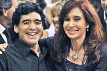 maradona y su regreso: ¿como fue el caso de cristina?