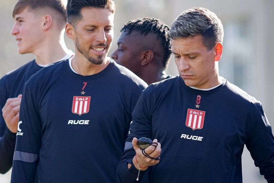 Fernando Zuqui parece tener las horas contadas en Estudiantes. (Foto: prensa EDLP)