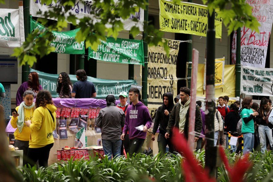 Las elecciones universitarias llegan en medio de las protestas contra el Gobierno Nacional por el desfinanciamiento.