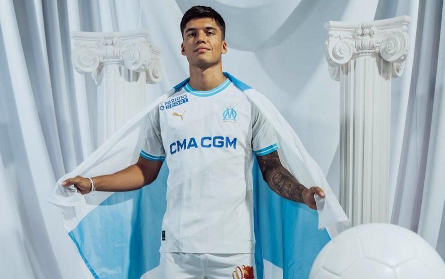 Joaquín Correa fue presentado en el Marsella el año pasado, pero no rindió.