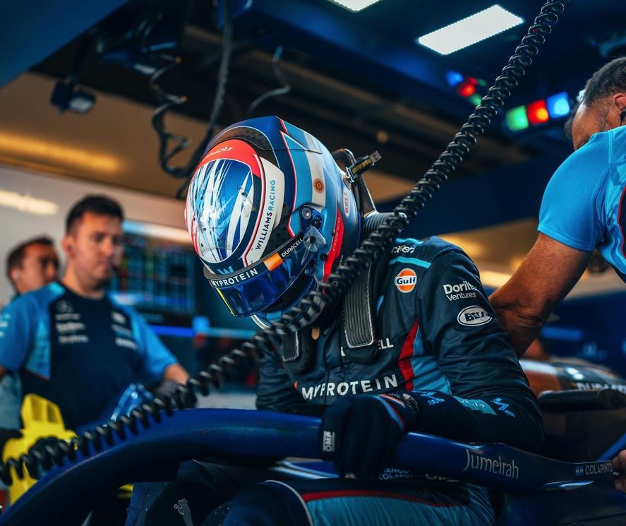 Franco Colapinto se sube al Fórmula 1 de Williams. Una imagen que los argentinos esperamos ver cada domingo.