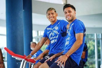 Gimnasia sin descanso entrenó en Estancia Chica pensando en el duelo del próximo martes por Copa Argentina FOTO (@gimnasiaoficial)